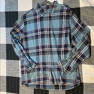 Eddie Bauer Men's Plaid Flannel Shirt